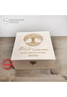 Arbatos dėžutė " Mokytoja"