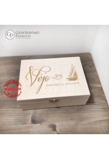 Krikštadėžė- metrika "Vėjas"