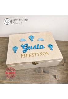 Krikštadėžė - metrika "Oro Balionas 2"