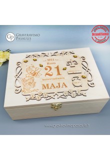 Krikštadėžė - metrika "MAJA"