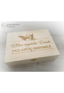 Krikštadėžė "Paslapčių skrynelė"