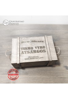 Dėžutė "Tikro vyro atsargos"