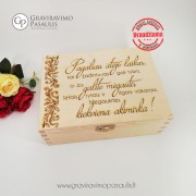 Dėžutė "Pagaliau atėjo laikas"