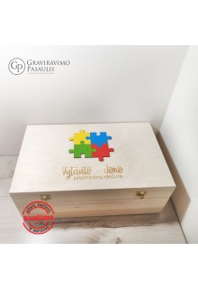 Krikštadėžė - metrika "Dėlionė"