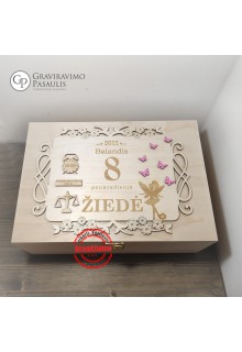 Krikštadėžė - metrika "Žiedė"