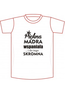 Marškinėliai "Piękna"