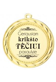 Medalis "Krikšto tėčiui"  