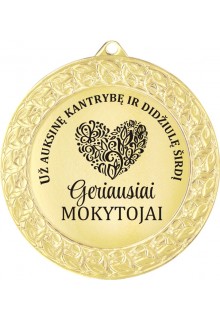 Medalis "Geriausiai Mokytojai" 