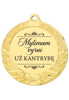 Medalis "Mylimam vyrui už kantrybę"