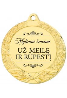 Medalis "Mylimai žmonai už meilę ir rūpestį