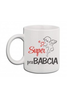Puodelis "SUPER PraBabcia" 