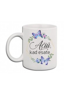 Puodelis "Ačiū, kad esate"