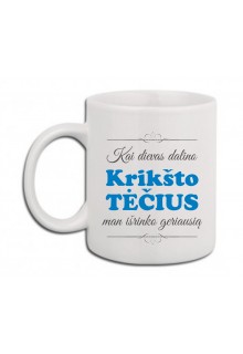 Puodelis "Krikšto Tėčiui" 