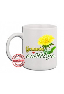 Puodelis pienė "Geriausia Auklėtoja" 