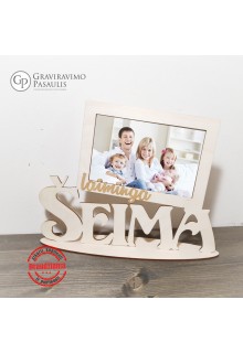 Rėmelis "Laiminga šeima"