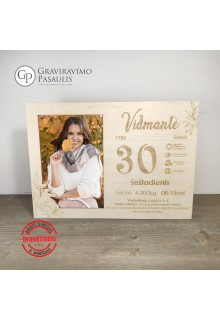 Rėmelis -metrika "Vidmantė"
