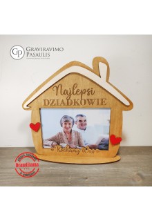 Tonuotas rėmelis "Namelis"