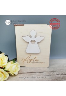 Rėmelis- kvietimas "Angelas atsiųstas iš dangaus"