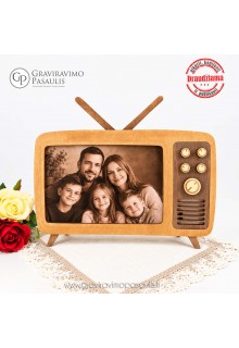 Nuotraukos rėmelis „Retro televizorius" 