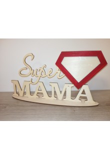 Nuotraukų rėmelis "SUPER Mama"