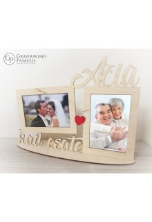 Rėmelis padėka  "Ačiū kad esate""