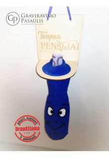 Taupyklė "Taupau PENSIJAI"