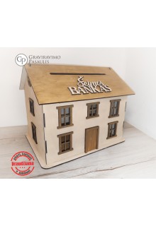 Taupyklė-namas "Šeimos bankas"
