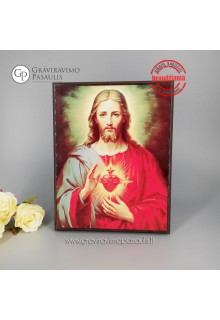 Lentelė su Spauda "Jėzus Kristus"