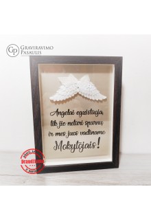 Rėmelis "Angelai egzistuoja"