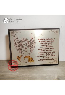 Sveikinimas krikštynų proga "Angelas"