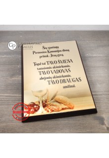 Sveikinimas Pirmosios Komunijos proga 